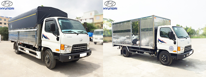 Xe tải 7 tấn Hyundai HD700 Đồng Vàng nhập khẩu Hyundai Hàn Quốc